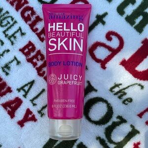 You are amazing hello beautiful skin body lotion juicy grapefruit 8 fl oz